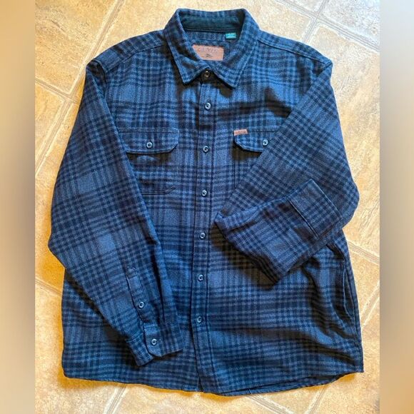 Orvis Other - Orvis XXL Men’s Cold Weather Grey/Black Plaid Button-Up Shirt Outdoor